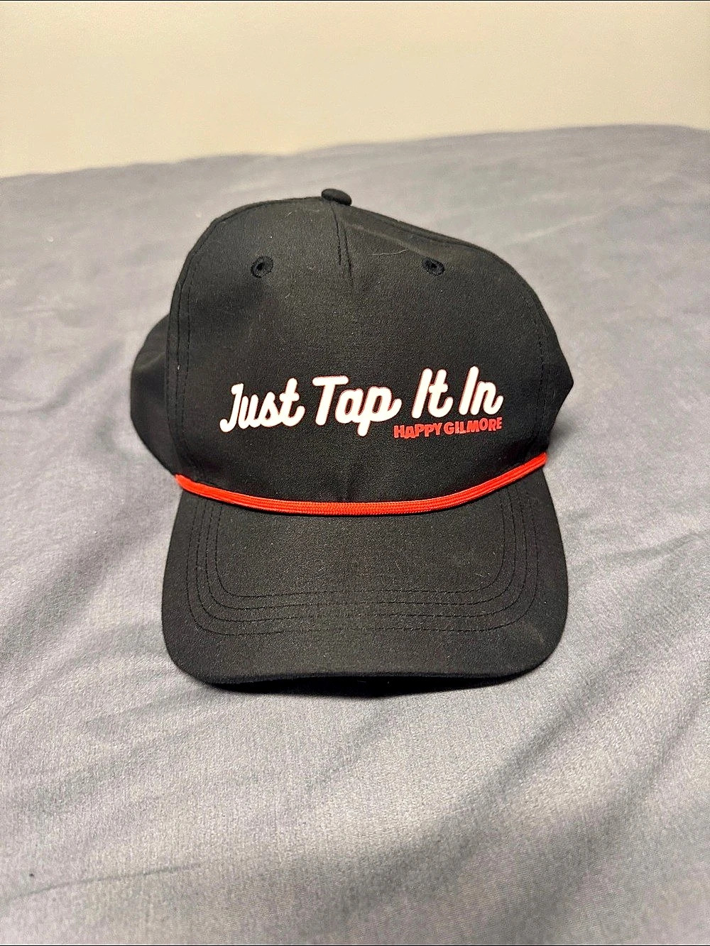 Universal Studios Happy Gilmore Just Tap It In Rope Snapback Hat